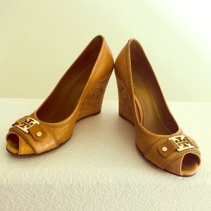 🧡Tory Burch🧡Open Toe Wedge